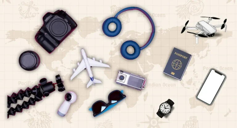 Modern travel gadgets for comfort and convenience